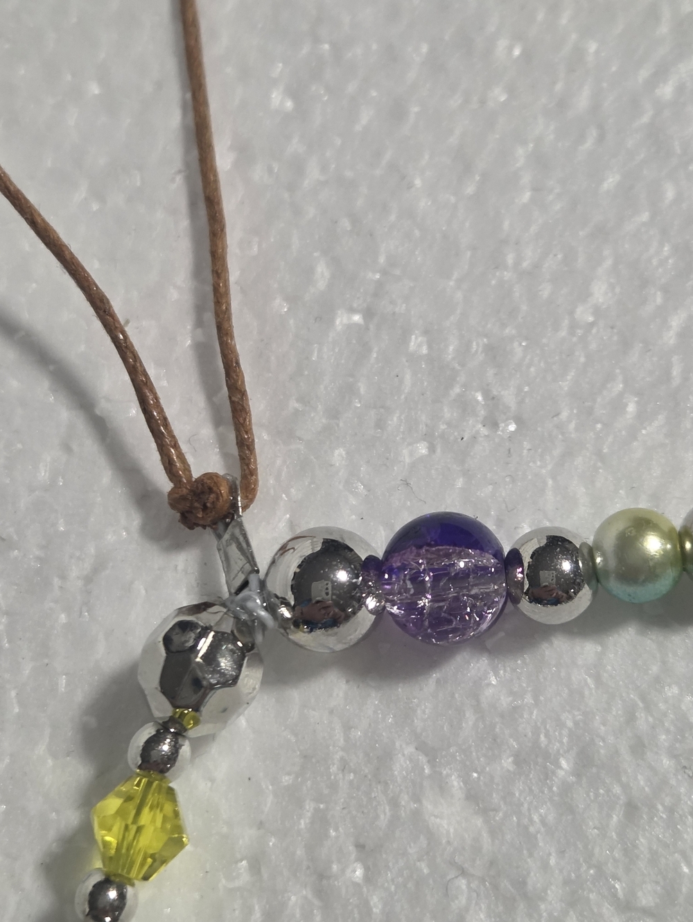 Handmade Multicolor Beaded Cell Phone Strap - Picture 9 of 11